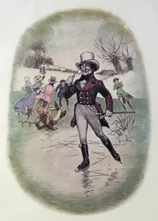 Eislaufen, 1820